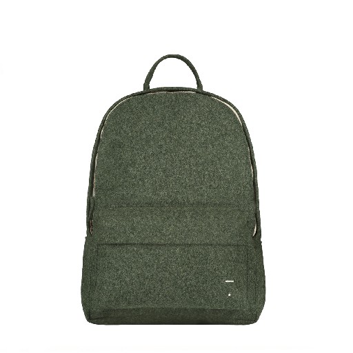Kids shoe online Gray Label schoolbag Felt Backpack Moss