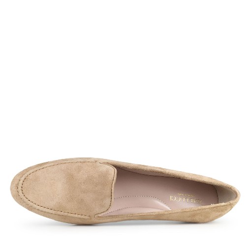 Gallucci loafers Beige sude loafer