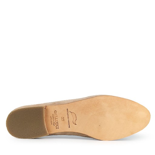 Gallucci loafers Beige sude loafer