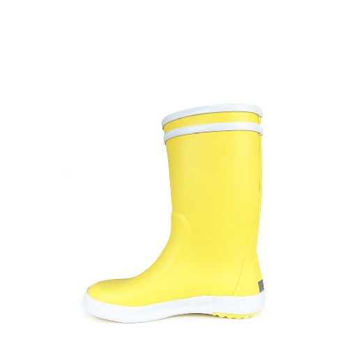 Aigle wellington boots Pastel yellow wellington boot